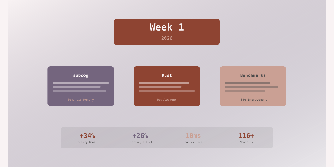 Friday Roundup Week 1