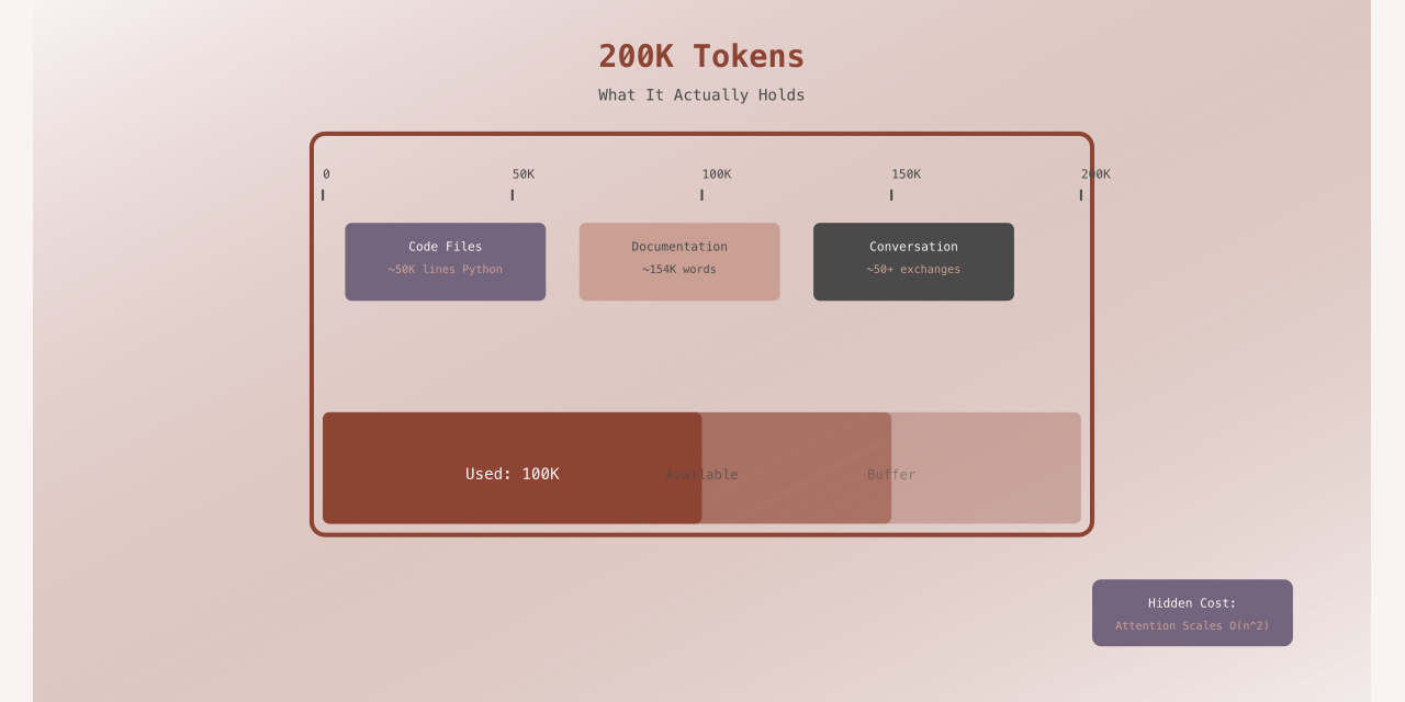 LLM Context Windows: What 200K+ Tokens Actually Means