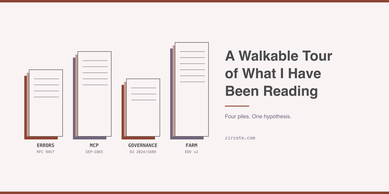 A Walkable Tour of What I Have Been Reading