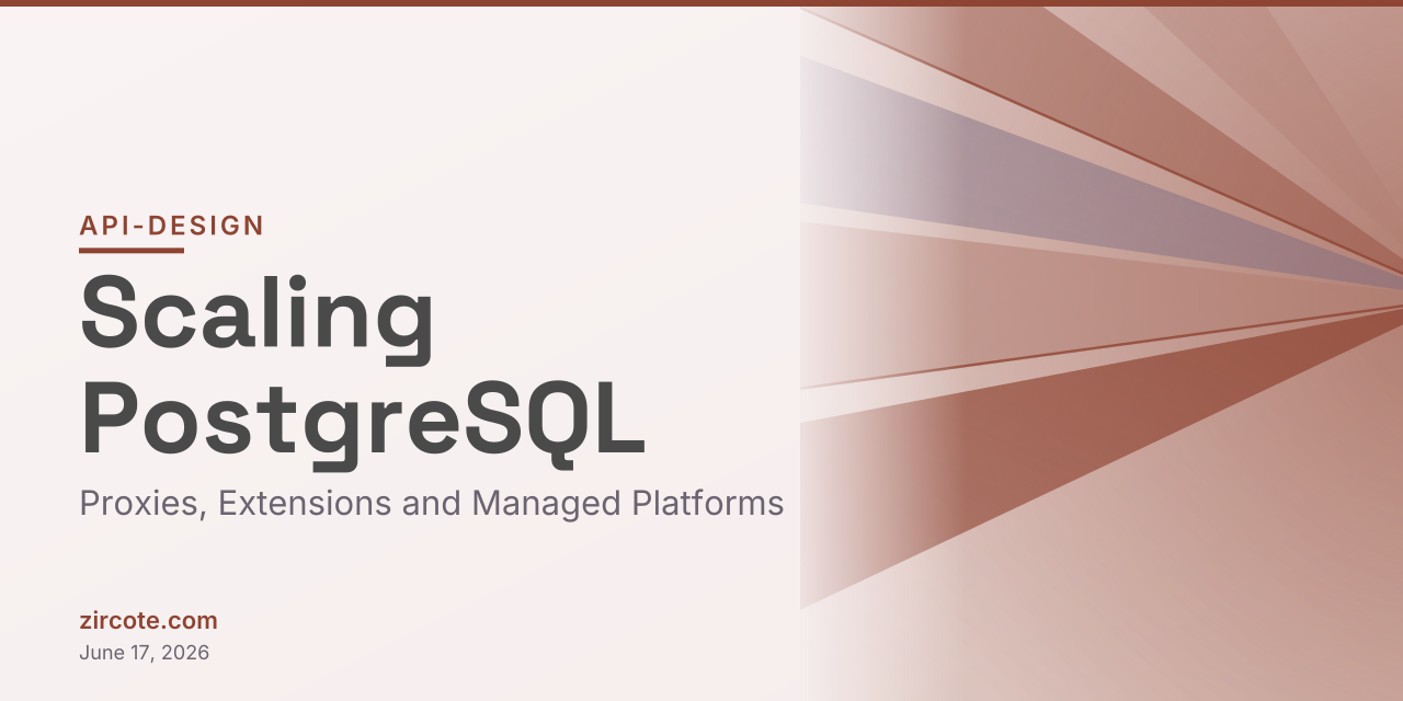 Scaling PostgreSQL: Proxies, Extensions and Managed Platforms
